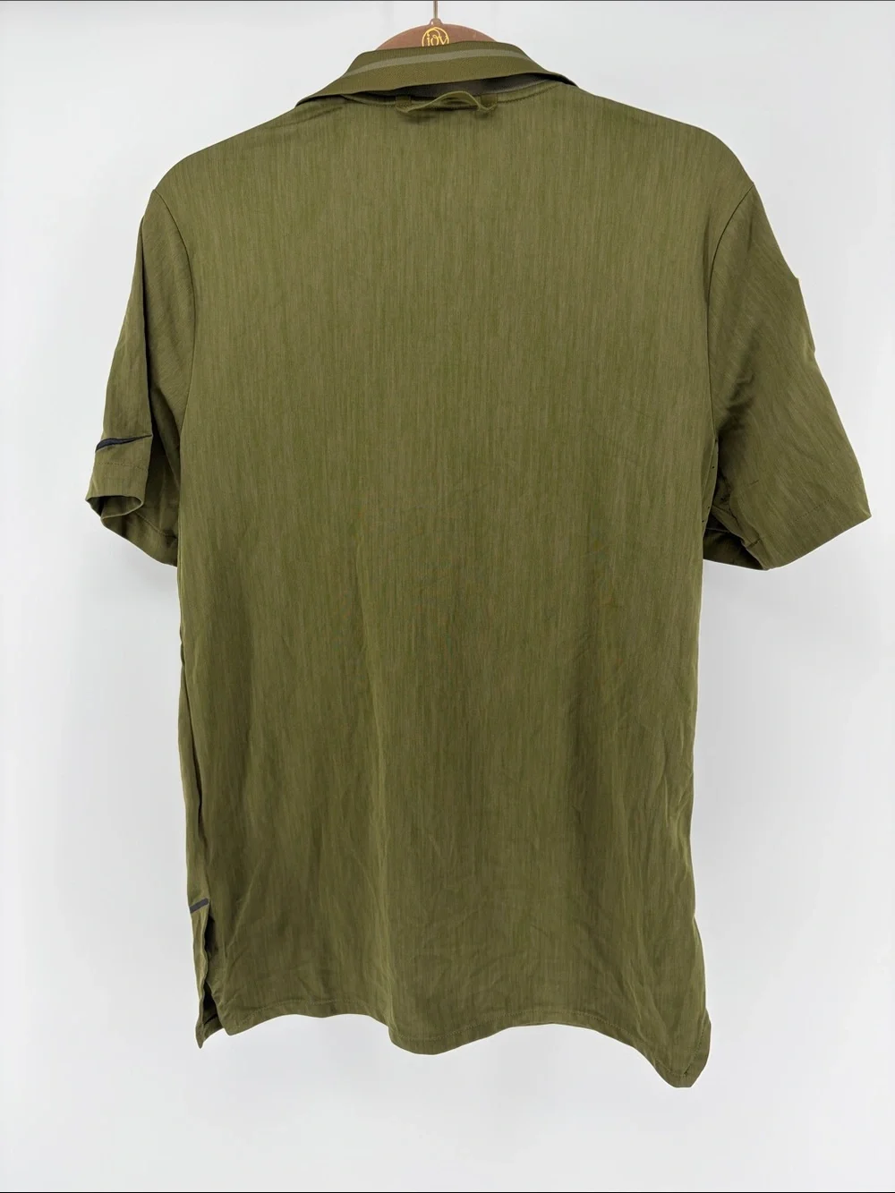 Nike Dri-Fit Philadelphia Eagles Army Green Polo Shirt Salute to Service Sz S